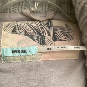 Kimchi blue sweater coat